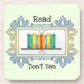 読禁止しない飲料用コースター コースター (正面)