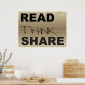 読考え共有 ポスター (キッチン)