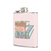 読者がリーダーになる – かわいい&ブ感動的ック フラスク (左)