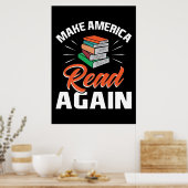 読者に贈る アメリカを再び読もう ポスター (キッチン)