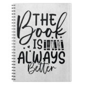 読者のギフト本はいつも良い ノートブック (正面)