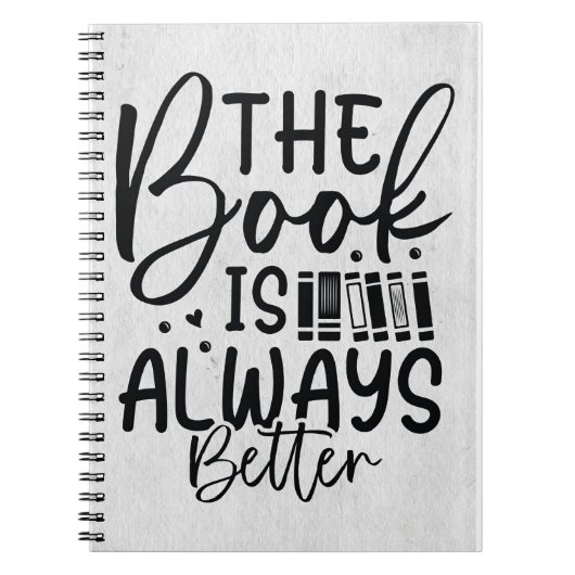 読者のギフト本はいつも良い ノートブック (正面)