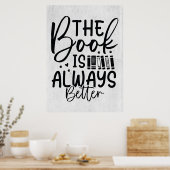 読者のギフト本はいつも良い ポスター (キッチン)