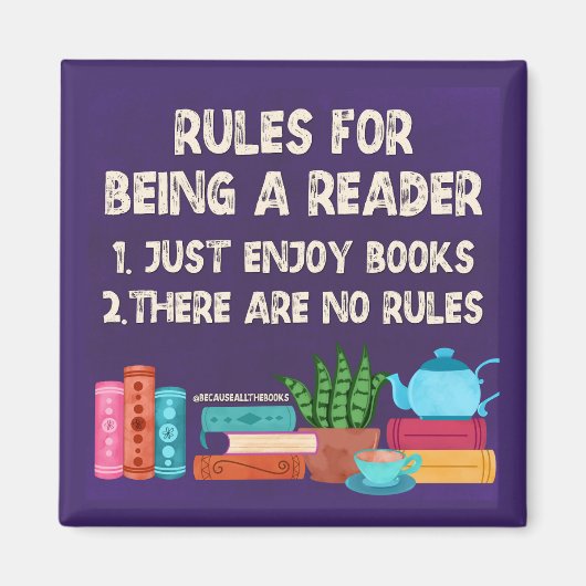 読者のルール マグネット (正面)