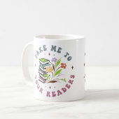 読者の皆さんへ – Library Books コーヒーマグカップ (正面左)