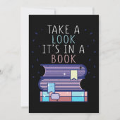 読者の贈り物が本の中を見る サンキューカード (正面)