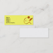 読者の金プロフィールカード スキニー名刺 (正面/裏面)