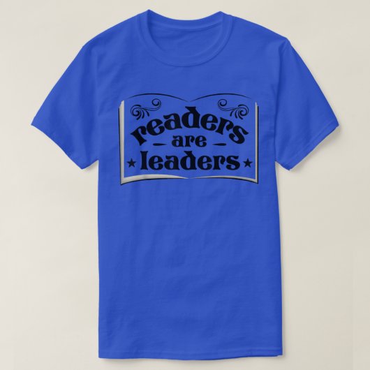 読者はリーダーズ読書愛好家の衣装ブックリーダー Tシャツ (デザイン正面)