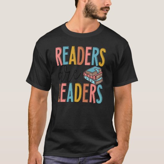 読者はLeaders Book Bookworm 読's Tシャツ (正面)
