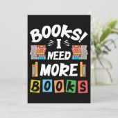 読者へのプレゼント 本がもっと欲しい 招待状 (スタンド正面)