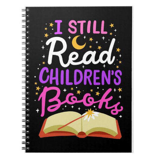 読者ギフト 私はまだ子供の本を読む ノートブック (正面)