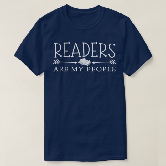 読者読向け引用文メンズ女子ブックレおもしろいア Tシャツ (デザイン正面)