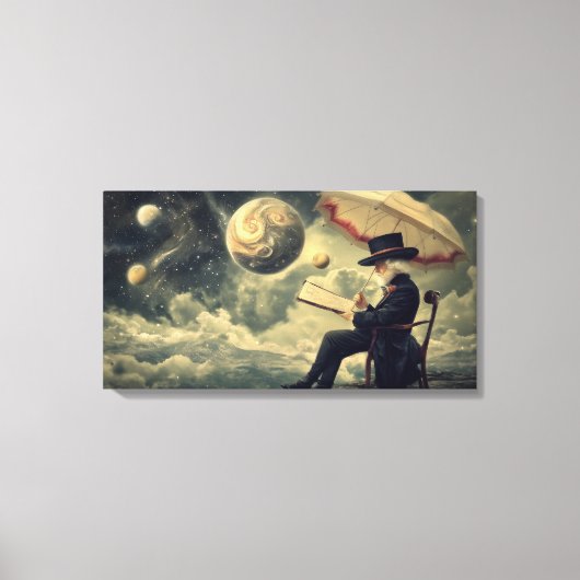 読者 キャンバスプリント (正面)