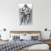 読者 キャンバスプリント (インサイチュ (寝室))