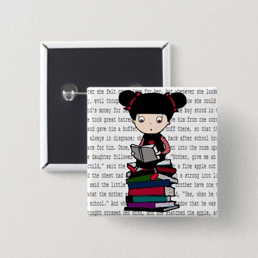 読者 缶バッジ (正面&裏面)