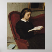 読者(The Reader), 1861 ポスター (正面)