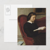 読者(The Reader), 1861 ポストカード (正面/裏面)