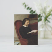 読者(The Reader), 1861 ポストカード (スタンド正面)