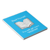 読自分の感動的引用文 ノートパッド (アングル)