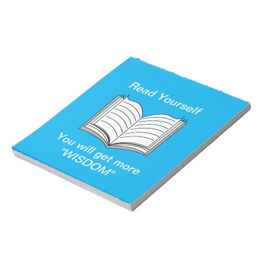 読自分の感動的引用文 ノートパッド (回転)