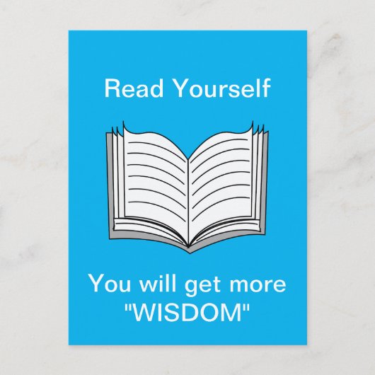 読自分の感動的引用文 ポストカード (正面)