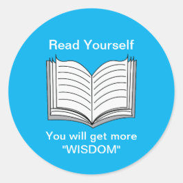 読自分の感動的引用文 ラウンドシール