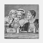 読茶の葉 マグネット (正面)