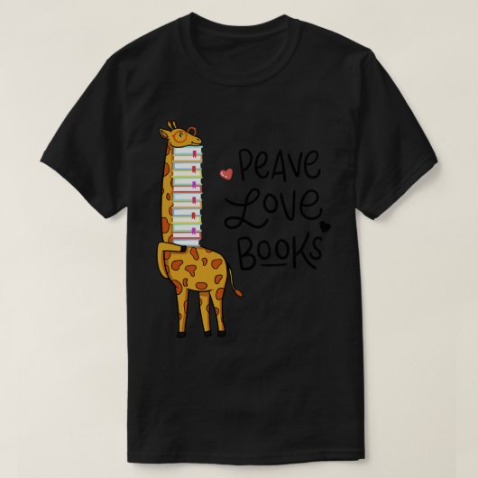 読著書キリン Tシャツ (デザイン正面)