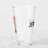 読読て読も笑い読て笑いが起こる タンブラーグラス (左)