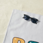 読読て読も笑い読て笑いが起こる ビーチタオル (インサイチュ)