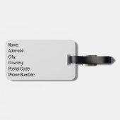 読読て読も笑い読て笑いが起こる ラゲッジタグ (裏面横)