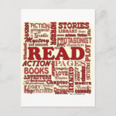 読赤い！ ポストカード (正面)