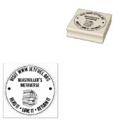 読返すのが好きよパーソナライズされた ラバースタンプ (押印)