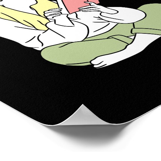 読過去 ポスター (角)