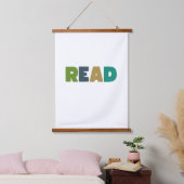 読.ウッドウォールタペストリー 吊り下げ型タペストリー (寝室)