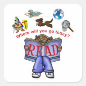 読 スクエアシール (正面)