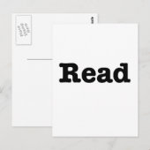 読 ポストカード (正面/裏面)