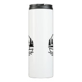 読&リトリート – 自然ラバーラインサーマルタンブラー タンブラー (裏面)