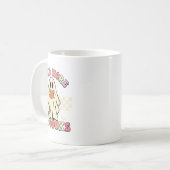 読Booooksかわいい幽霊読Booooks H コーヒーマグカップ (正面左)