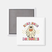 読Booooksかわいい幽霊読Booooks H マグネット (正面/裏面)