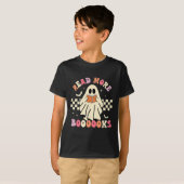 読Booooksかわいい幽霊読Booooks H Tシャツ (正面フル)