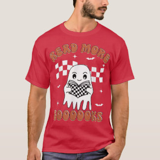 読Booooksかわいい幽霊読Booooks H Tシャツ