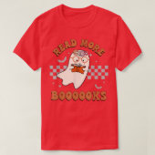 読Booooks Cute幽霊読Booooks H Tシャツ (デザイン正面)
