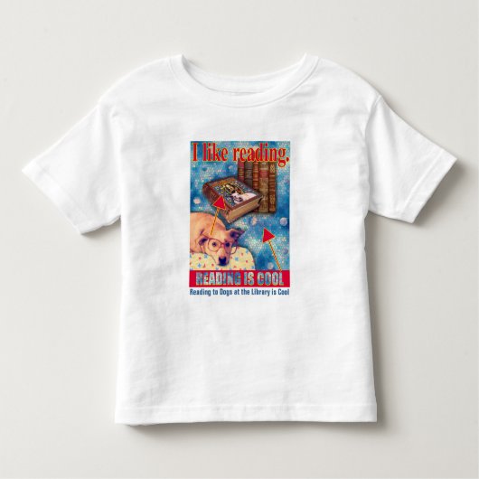読ISカッコいい トドラーTシャツ (正面)