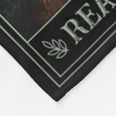 読More Booksキュート不気味幽霊読ズBook Tar フリースブランケット (角)