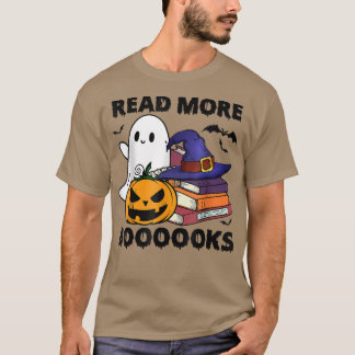 読More Books Boo Librarian英語先生ホール Tシャツ