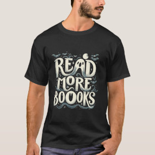 読More Books Halloween本読 Book G Tシャツ