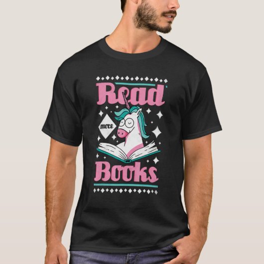 読More Books Unicorn Tシャツ (正面)