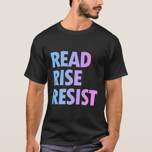 読Rise Reist読 - Making's A Political Acte Tシャツ (正面)