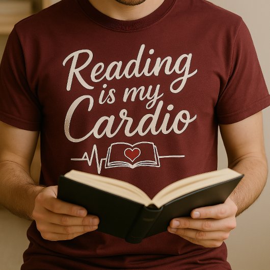 読s Is My Cardio T-Shirt - Book Lover Gift Tシャツ